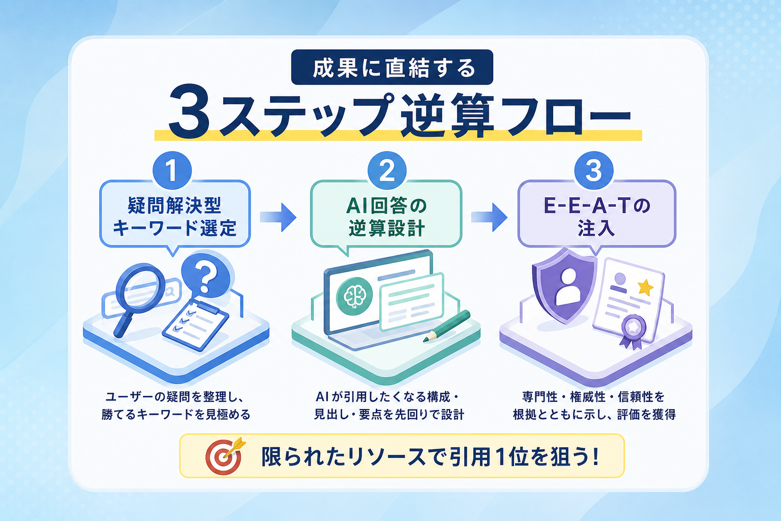AIO対策を効率化し成果を出すための具体的な手順は?