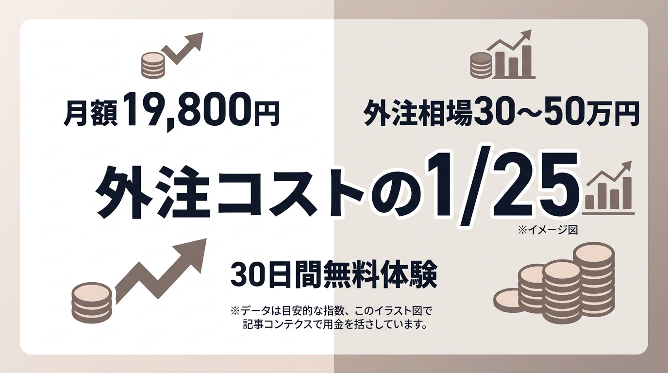 AutoAIOの料金プランとSEO外注コストを比較した際の投資対効果は?