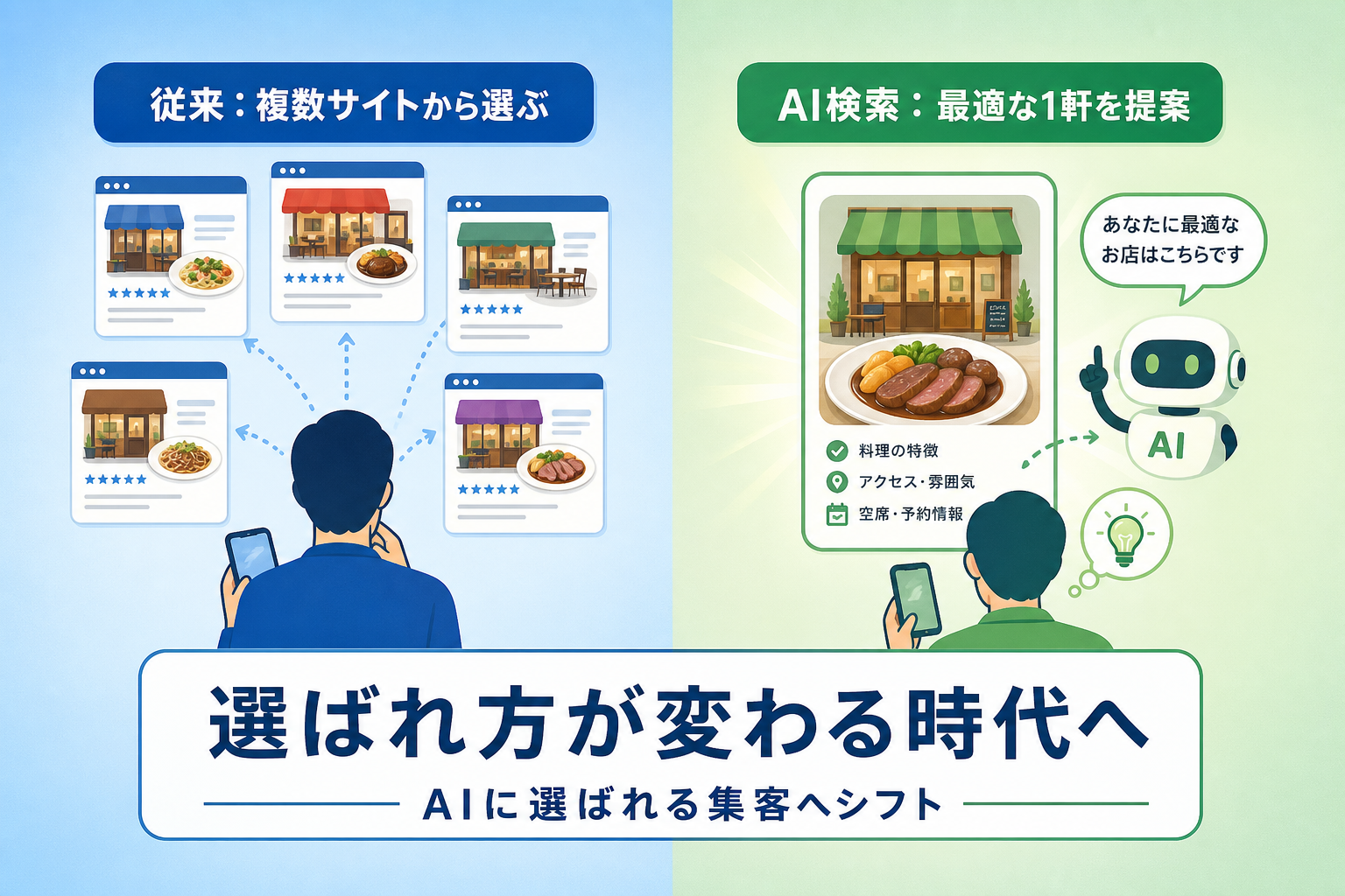 AI検索が飲食店のWeb集客に与える影響とは何か?