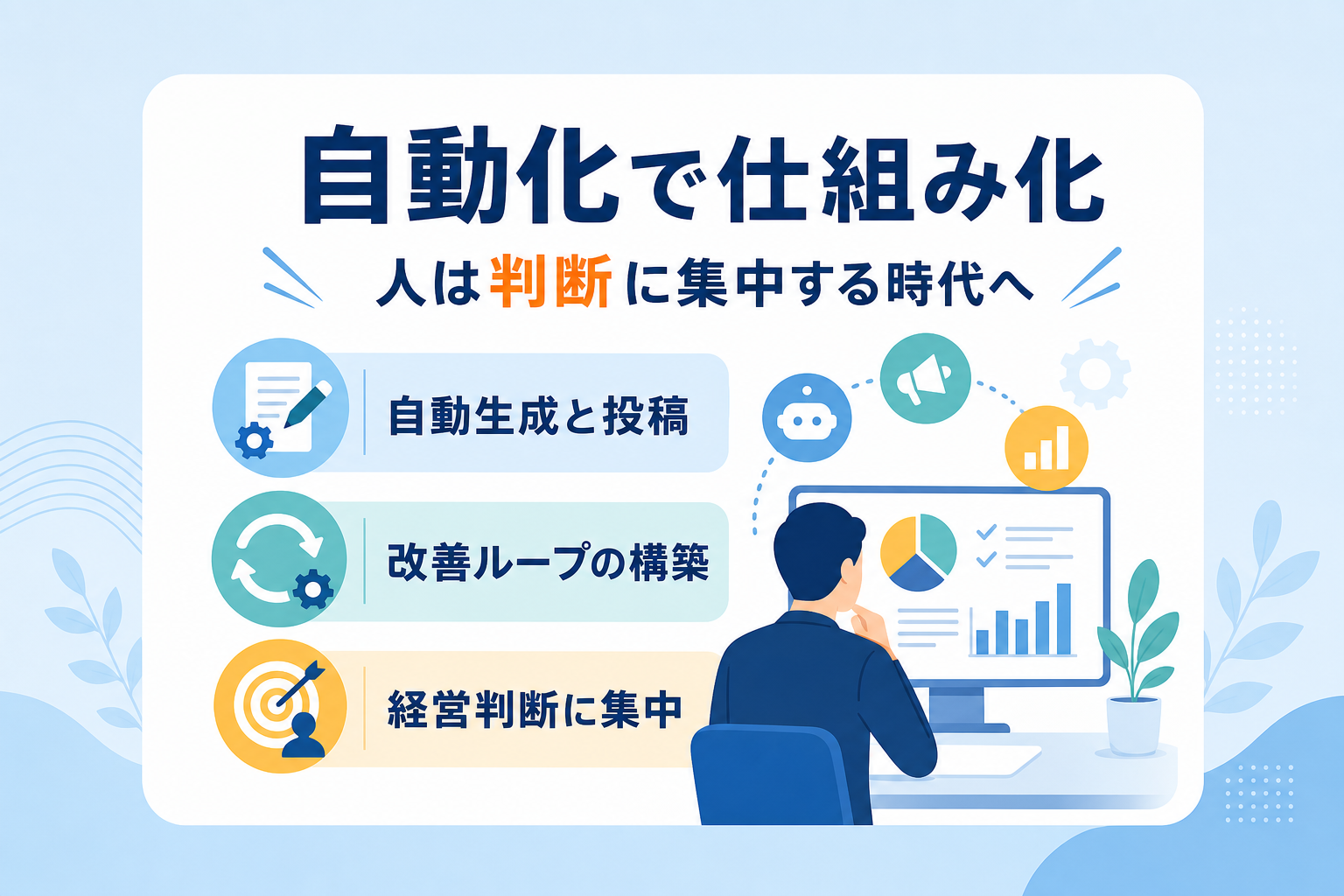 専任担当者がいなくてもSNS連携とAIO対策を継続する仕組みとは？