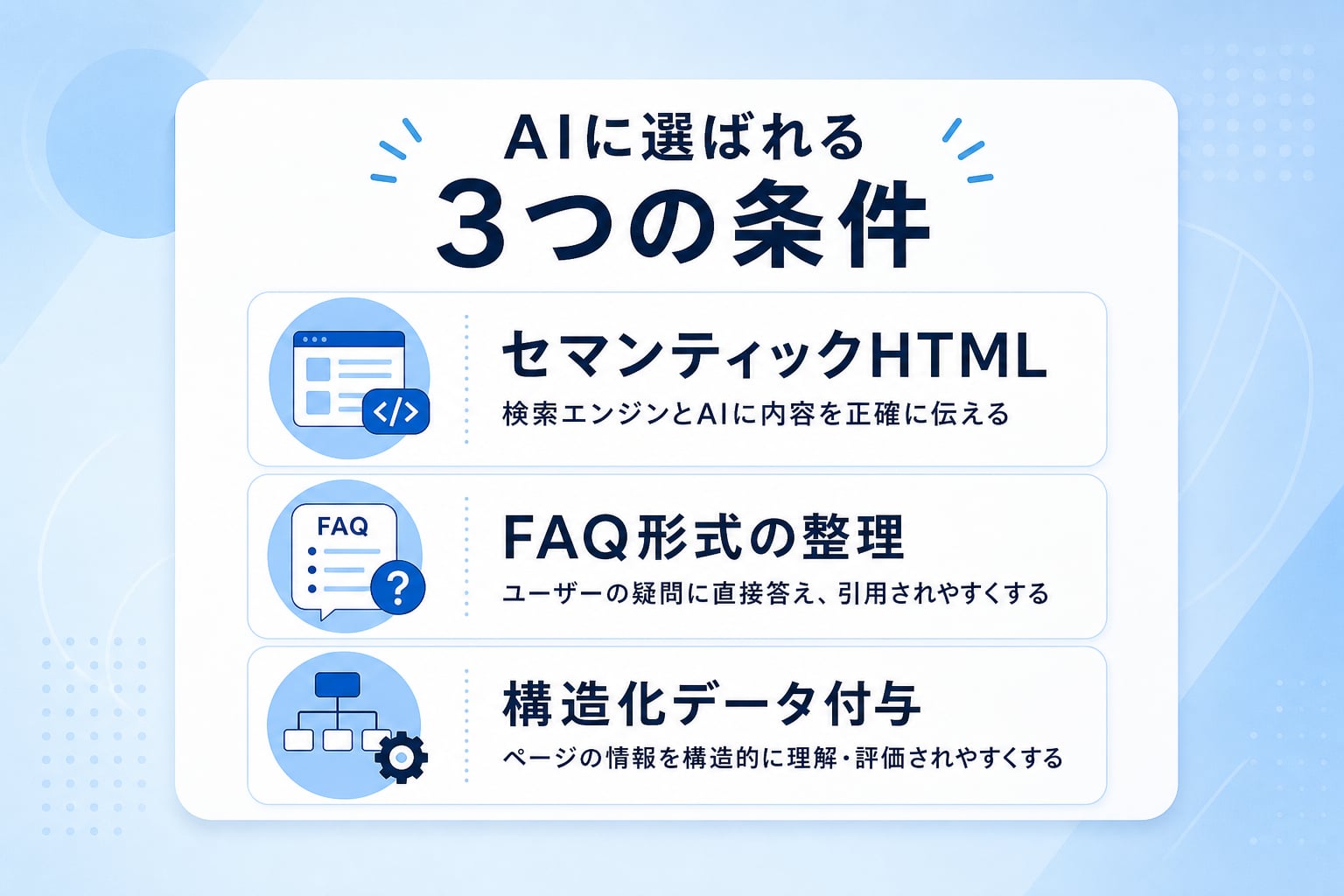 AI検索の引用元として選ばれるホームページ制作の条件とは何か？
