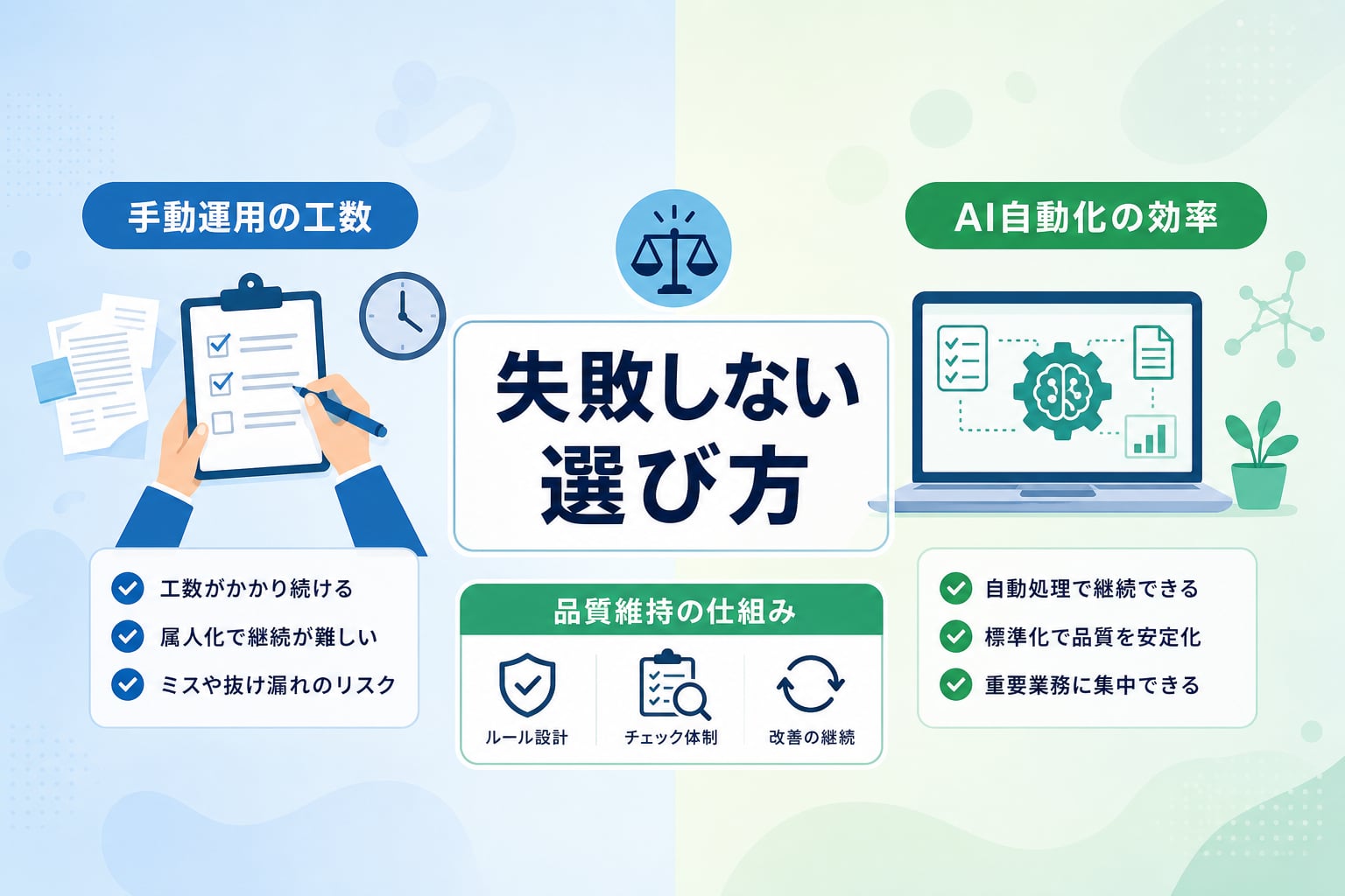成果を出すためのAIO対策を何で判断して選ぶべきか？